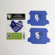 Protections de menton autocollantes pour panier Greenguard®