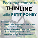 Pack complet panier anti-fourbure ThinLine® - Taille PETIT PONEY